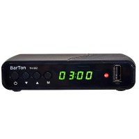 Приставка DVB-T2 BarTon Триколор TH-562 (ресивер для цифрового ТВ) - Телепорт-Е